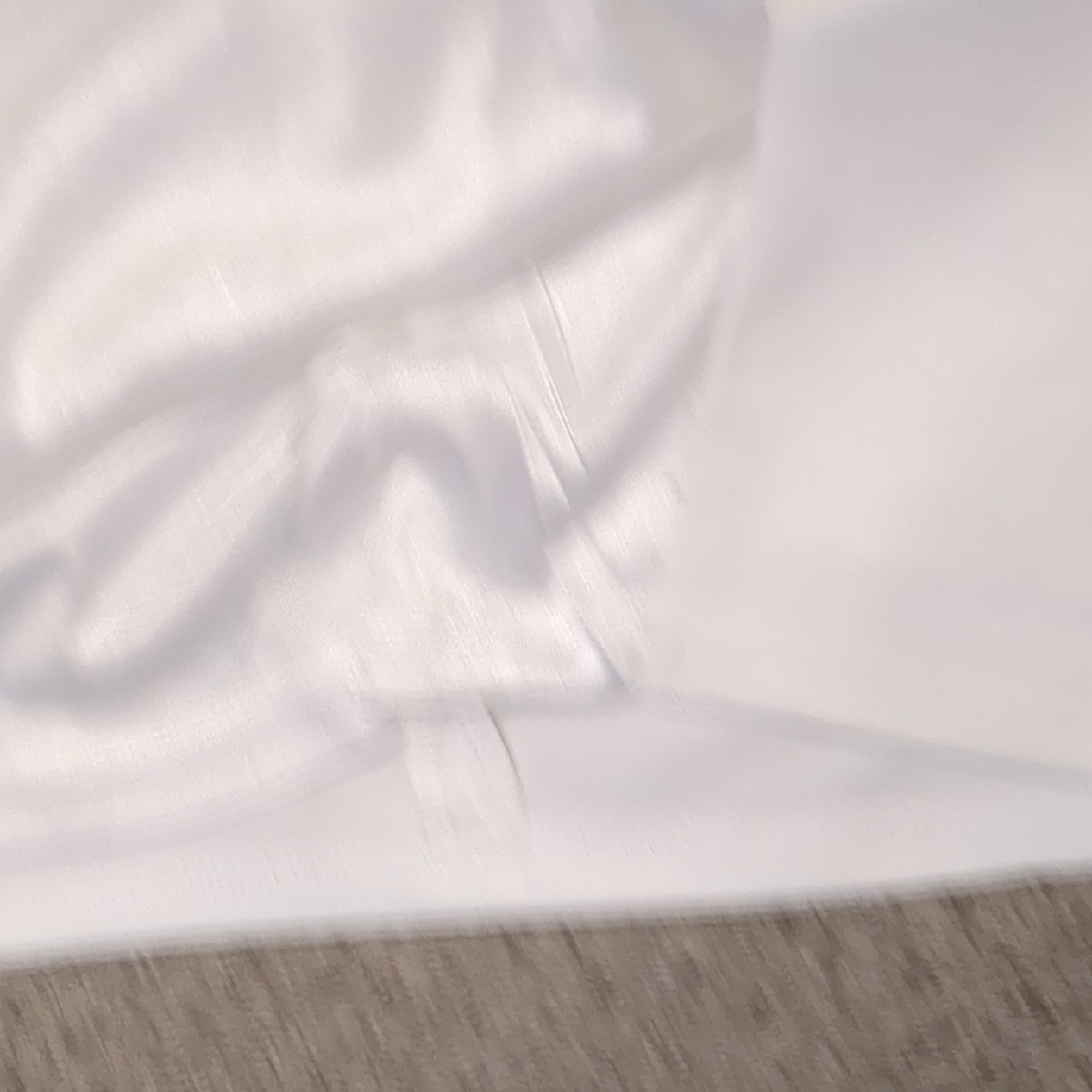 Amazon White Pencil Mini Skirt with Slit - Picture 6 of 6